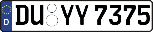 DU-YY7375