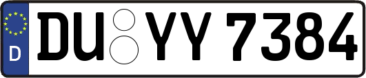 DU-YY7384