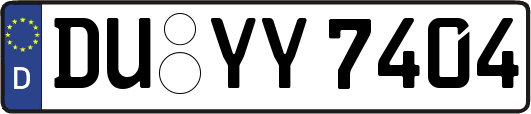 DU-YY7404