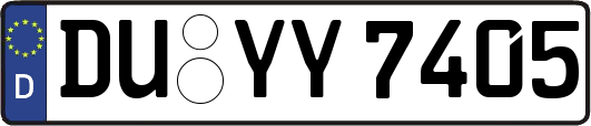 DU-YY7405