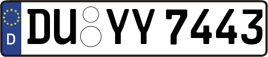 DU-YY7443