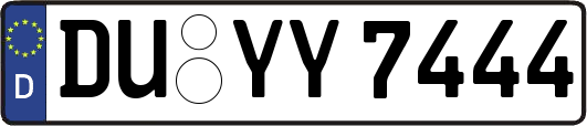 DU-YY7444
