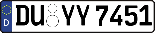 DU-YY7451