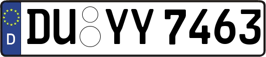 DU-YY7463