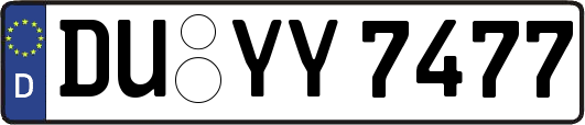 DU-YY7477