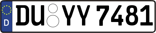 DU-YY7481