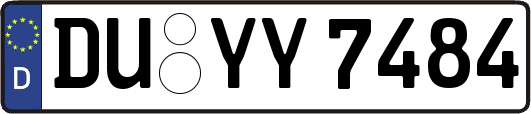 DU-YY7484