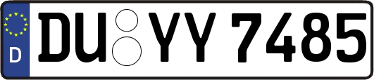 DU-YY7485