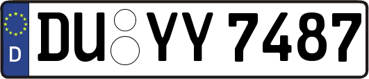 DU-YY7487