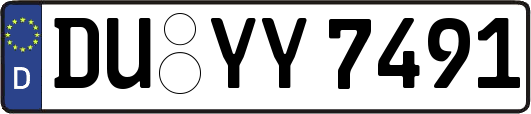 DU-YY7491