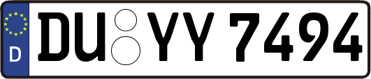 DU-YY7494