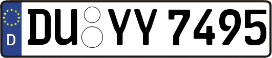 DU-YY7495