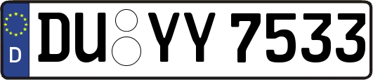 DU-YY7533