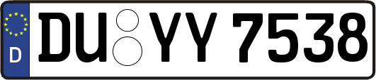 DU-YY7538
