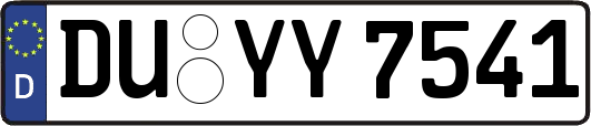 DU-YY7541