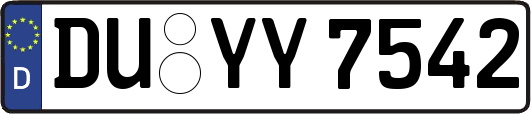 DU-YY7542