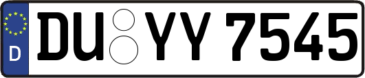 DU-YY7545