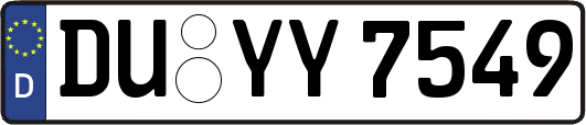 DU-YY7549