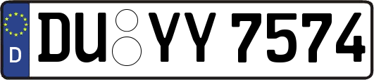 DU-YY7574