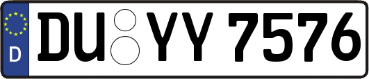 DU-YY7576