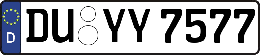 DU-YY7577