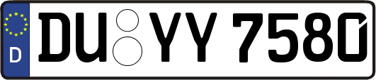 DU-YY7580