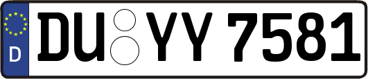 DU-YY7581