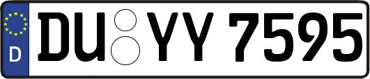 DU-YY7595