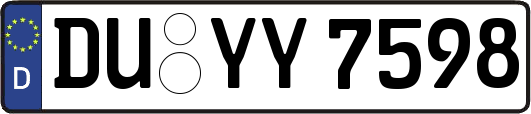 DU-YY7598