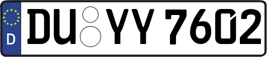 DU-YY7602
