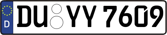 DU-YY7609