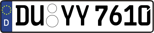 DU-YY7610
