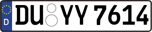 DU-YY7614