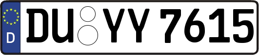 DU-YY7615