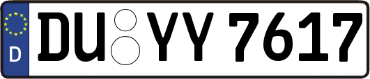 DU-YY7617