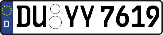 DU-YY7619