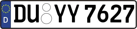 DU-YY7627