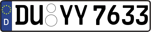 DU-YY7633