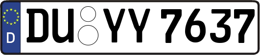 DU-YY7637
