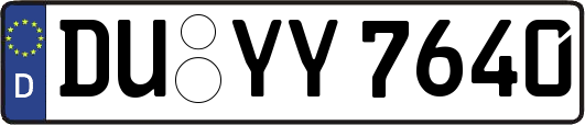 DU-YY7640