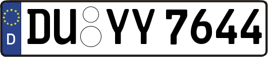 DU-YY7644