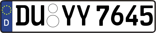 DU-YY7645