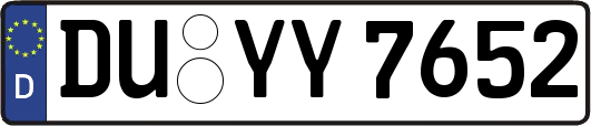 DU-YY7652