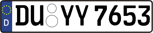DU-YY7653