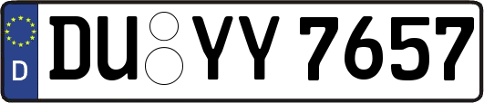 DU-YY7657