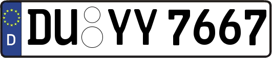 DU-YY7667