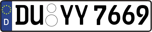 DU-YY7669