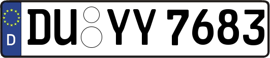 DU-YY7683