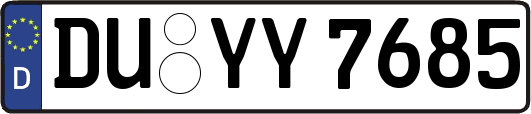 DU-YY7685