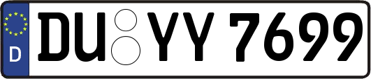 DU-YY7699